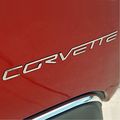 Corvette Rear Letters Mirror Finish Stainless Steel Set C6z06zr1grand Sport 
