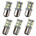 Grv Ba15d 1142 1076 1176 High Bright Car Led Bulb 13-5050smd Ac Dc 12v 24v Cool White Pack Of 6 