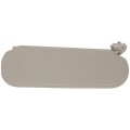 Right Passenger Side Sun Visor For Chevrolet And Gmc 2003 To 2019 Fits Vehicles Without Sunroof Beige Fabric Abs Plastic 