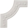 Ekena Millwork Pml08x08ra Raymond Egg And Dart Panel Molding Corner 8-inch X 5 
