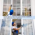 Uxcell Screen Spline 0 12 Inch X 250 Ft Round Window Repair Retainer For Door Screens Replacement Grey 1 Roll