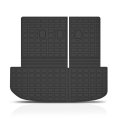 Pit66 Tpe Trunk Mat With Backrest Fit Hyundai Palisade 2020 2021 2022 2023 2024 2025 Truck Accessories Cargo Liners All Weather