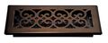 Decor Grates Sph410-rb Scroll Plated Register 4-inch By 10-inch Rubbed Bronze 
