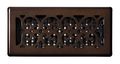 Decor Grates Sph410-rb Scroll Plated Register 4-inch By 10-inch Rubbed Bronze