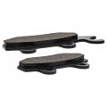 Niche Front Brake Rotor Pad Kit For Yamaha Rhino 700 1s3-w0045-10-00 5b4-w0045-00 1s3-w0045-00 5b4-f582t-00
