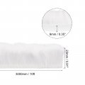 Uxcell Weather Stripping Brush 10ft L X 35 W 0 9 H Self-adhesive Seal Weatherstrip Sweep White For Door Window