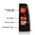 G-plus Rear Tail Lights Assembly Replacement Compatible With 2003-2006 Chevy Silverado 1500 2500 3500 19169017 19169004