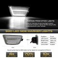 Vipmotoz Full Led Strip Front Side Marker Lights Fender Parking Lamps Compatible With 2011-2015 Chevrolet Cruze 2016 Limited