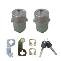 Door Lock Cylinder Set W Keys Replace 15298924 For 2006 2007 Chevrolet Trailblazer B Sport Utility 4-door