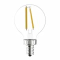 Ge Lighting 24535 Clear Finish Light Bulb Dimmable Led Daylight Decorative G16 5 Globe 4 40-watt Replacement 350-lumen 