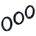 Antrader Bonsai Training Wire Set Anodized Aluminum 2 5mm 3 0mm 4 For Trees Sizes 100g Black 