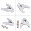 Qiilu Sbc Distributor Hold Down Chrome Billet Aluminum Clamp With Bolt For Bbc Sb Bb Hei Electronic