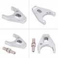 Qiilu Sbc Distributor Hold Down Chrome Billet Aluminum Clamp With Bolt For Bbc Sb Bb Hei Electronic