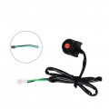 Packove 2pcs Horn Push Button 12 Motorcycle Ignition Headlamp Control Double Flash Trumpet
