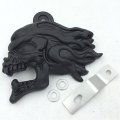 Smt-black Ghost Head Wind Horn Cover Compatible With 1992 And Up H-d Side Mount Cowbell All V-rod S Motorcycle B00zzlirko