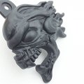 Smt-black Ghost Head Wind Horn Cover Compatible With 1992 And Up H-d Side Mount Cowbell All V-rod S Motorcycle B00zzlirko