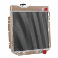 Alloyworks 3 Row Aluminum Radiator For 1964-1966 Ford Mustang 1963-1965 Falcon Comet At Mt V8