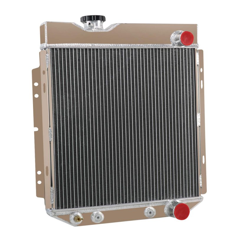 Alloyworks 3 Row Aluminum Radiator For 1964-1966 Ford Mustang 1963-1965 Falcon Comet At Mt V8