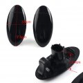 Newsmarts Clear Sequential Turn Signal Marker Lamp Dynamic Blink Side Indicator Light For Impreza Wrx Sti Gr G12 Bj 08-11