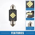 A Absopro 6411 6413 2016 Chipset 12-smd 6000k 36mm Canbus Error Free Car Led Bulb Interior Festoon Door Dome Map Trunk Courtesy