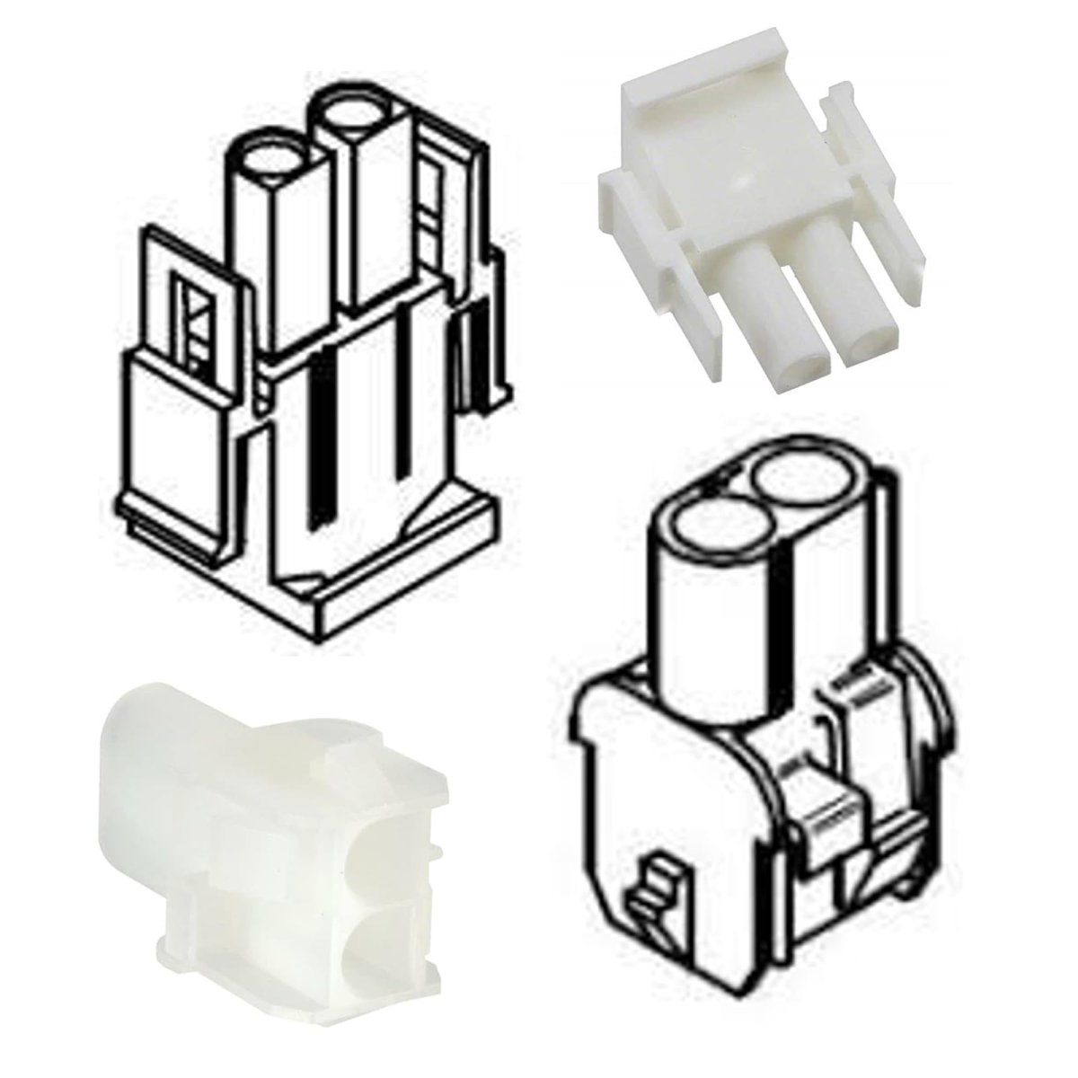 Electric Pto Clutch Wire Harness Connector Repair Kit For Snapper Simplicity Ferris Agco Massey 7600073yp 7101323yp 1736105yp