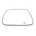 Left Side Mirror Glass For 2005-2010 Jeep Grand Cherokee Heated Chrome Flat Rm35154-11pa