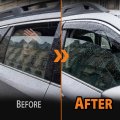 Out-channel Window Vent Visor Deflectors Tape-on Side Rain Guards For Honda Accord 2018-2022 Impact-resistant Pmma 6 Pcs Smoky