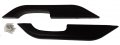 Yot Black Padded Armrest Set Fits Bronco F150 F250 Black 