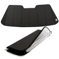 Custom Fit Silver Reflective Folding Auto Windshield Sun Shade For Dodge Challenger Srt In Red With Sensor 2015 To 2023 
