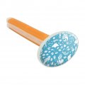Blue Mermaid Pattern With Seashells Fish Manta Rays Ocean Car Air Freshener Vent Clip 