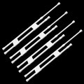 Shamzbest 4 Sets Double Rv Refrigerator Bar Adjustable Spring Tension Fridge Rod Accessories Bars For Holding Food Drinks In 