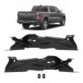 Pair Rear Bumper Brackets For 2019-2024 Ram 1500 Replacement 68404447ac Ch1165105 Steel Electrophoresis Primed Black 