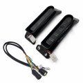 Httmt- Gloss Black Sequential Led Turn Signal Run Brake Taillight Smoke Lens Compatible With 14-19 Electra Glide Ultra Classic