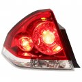 Kuafu Tail Light Left W Bulb Compatible With 2006-2013 Chevrolet Impala 2014-2016 Limited Lamp Replacement For 25971597