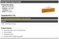 Front Right Passenger Side Turn Signal Assembly In Bumper Compatible With 1995-1997 Nissan Pickup