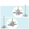 Moto1988 Fuel Petcock Valve Tap For Kawasaki Brute Force 650 Kvf650 F G H 4x4i 2006-2013 750 2005 2006 2007 Kvf750 A B C D Oem