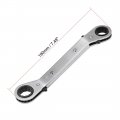 Uxcell Reversible Ratcheting Wrench 17mm X 19mm Offset Double Box End Cr-v
