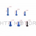 Smt-complete Fairing Bolts Screws Fasteners Kit Compatible With Yzf R1 R6 F6r Fz1 Fz8 Blue B075d63k7t