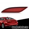 G-plus Rear Bumper Reflector Set Left Driver Side Compatible With Chevy 2016-2019 Malibu Hybrid 2016-2021 L 2016-2022 Ls Lt