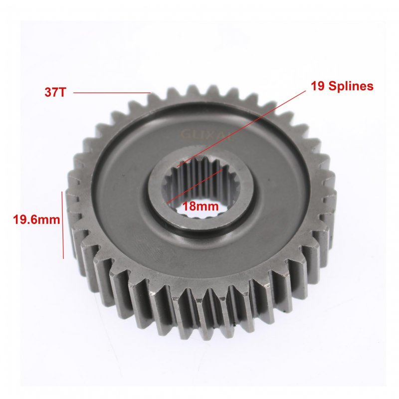 Glixal High Performance Gy6 150cc 180cc 200cc Racing Final Drive Gear Set 152qmi 157qmj 161qmk 161qml Scooter Moped Atv Go Kart