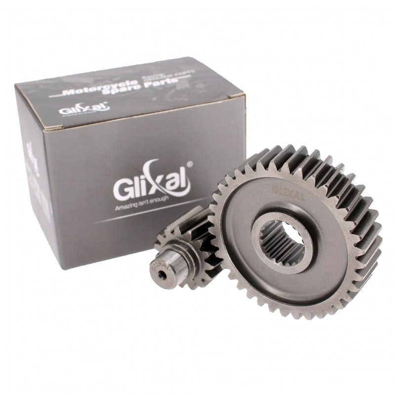 Glixal High Performance Gy6 150cc 180cc 200cc Racing Final Drive Gear Set 152qmi 157qmj 161qmk 161qml Scooter Moped Atv Go Kart