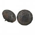 50 Pack 1 5 Round Decorative Nail Iron Clavos Handmade La Frontera Series By Borderland Rustic Hardware Unfinished For Gates 