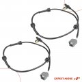 A-premium Abs Wheel Speed Sensor Compatible With Nissan Models Leaf 2011-2016 Hatchback Rear Driver And Passenger Side 2-pc Set