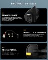 Ocpty Towing Mirrors Power Heated Left Driver Right Passenger Side Tow Fit For 2015 2016 2017 F150 Pickup With Turn Signal