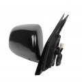 Ocpty Black Passenger Side View Mirror Smooth With Power Adjustment Heated Manual Folding Compatible For 2007-2009 Rx350