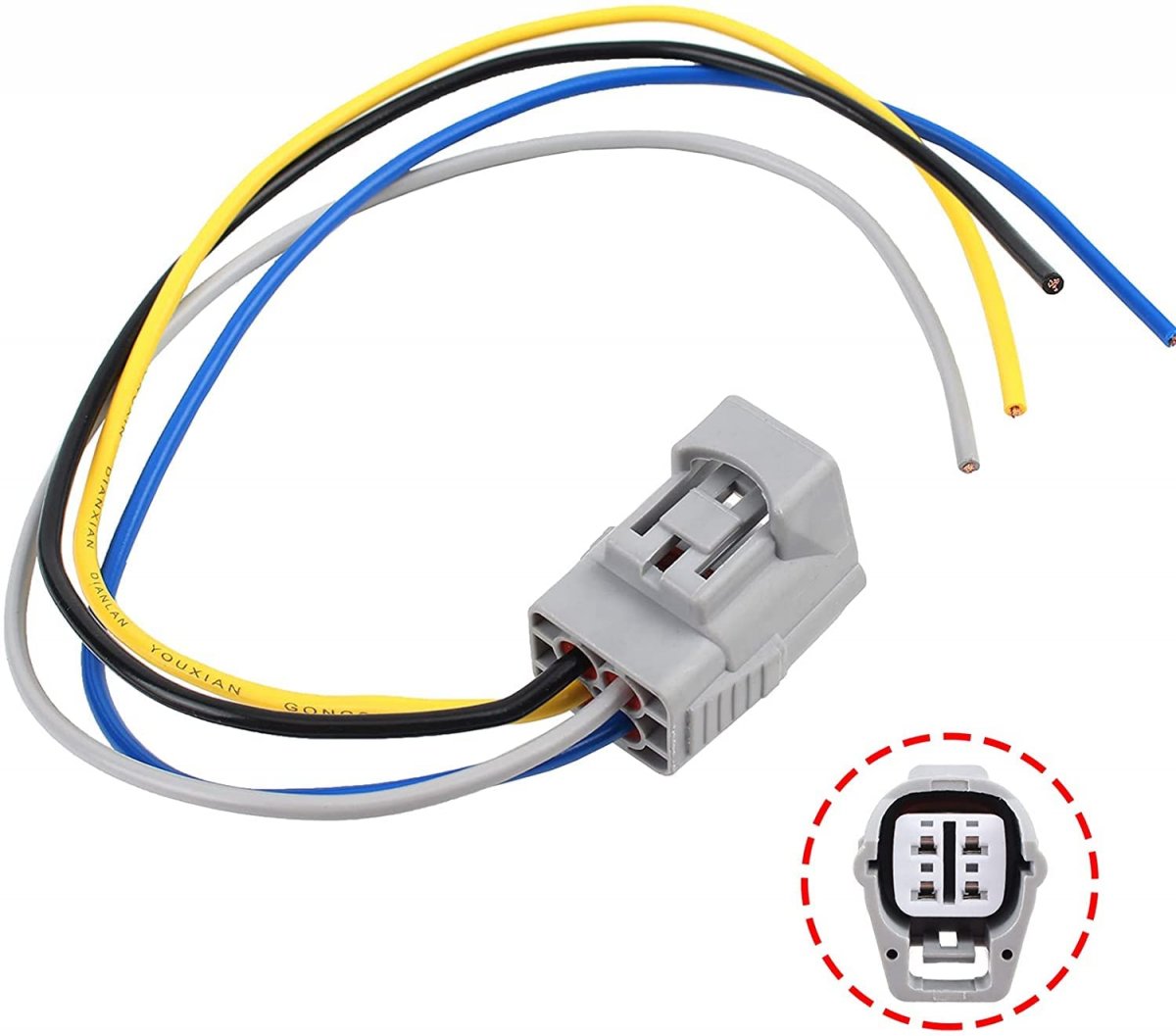 Backup Camera Wiring Connector Harness Plug Fits For Toyota Tundra Tacoma