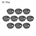 Uxcell Cable Hole Cover 2 Plastic Desk Wire Cord Grommets For Office Pc Organizer 10pcs Black