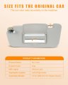 Ocpty Sun Visor Fit For 2009 2010 2011 2012 2013 2014 Nissan Murano With Sunroof Left Right Sides Gray
