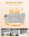 Ocpty Sun Visor Fit For 2009 2010 2011 2012 2013 2014 Nissan Murano With Sunroof Left Right Sides Gray