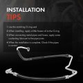 A-premium A C Suction Line Hose Assembly Compatible With Ford Escape 2009-2012 Mercury Mariner 2009-2011 V6 3 0l Compressor To